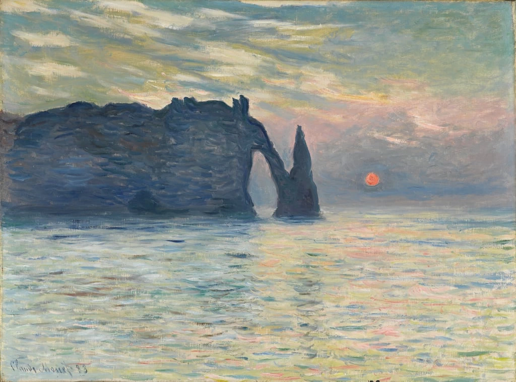 La scogliera al tramonto - North Carolina Museum of Art, Raleigh